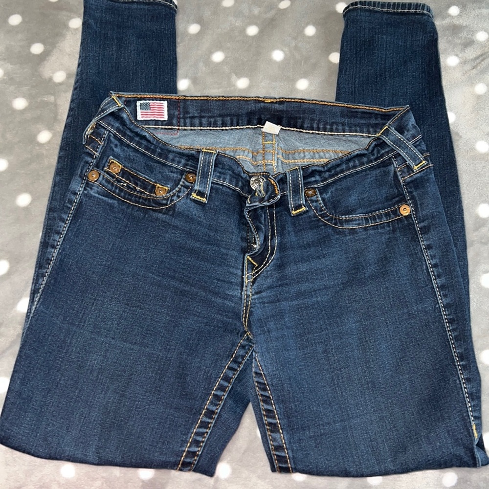 Size 30 true religion jegging